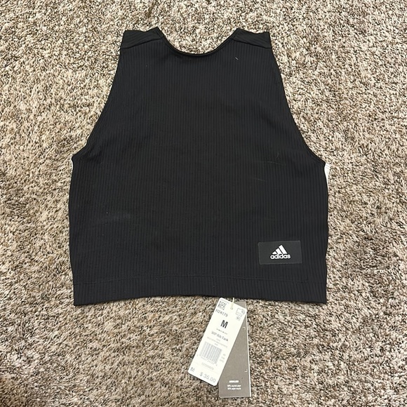 NWT Adidas WIP Rib Tank Top - Picture 3 of 5